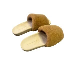 NEW Jenni Kayne Sherling Slide Size 40, Natural Luxury Comfort Italian Made